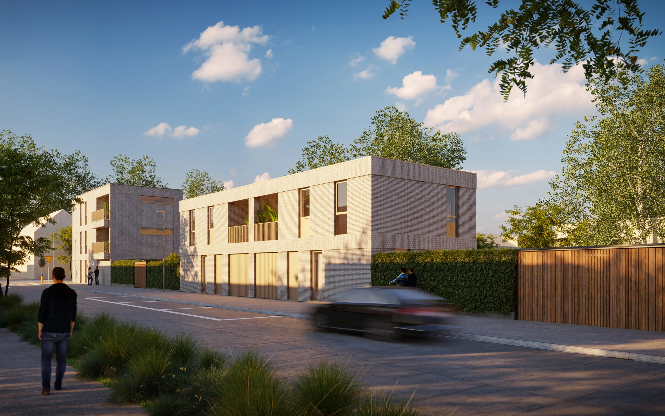 Eigentijdse woningen Henri in het groen